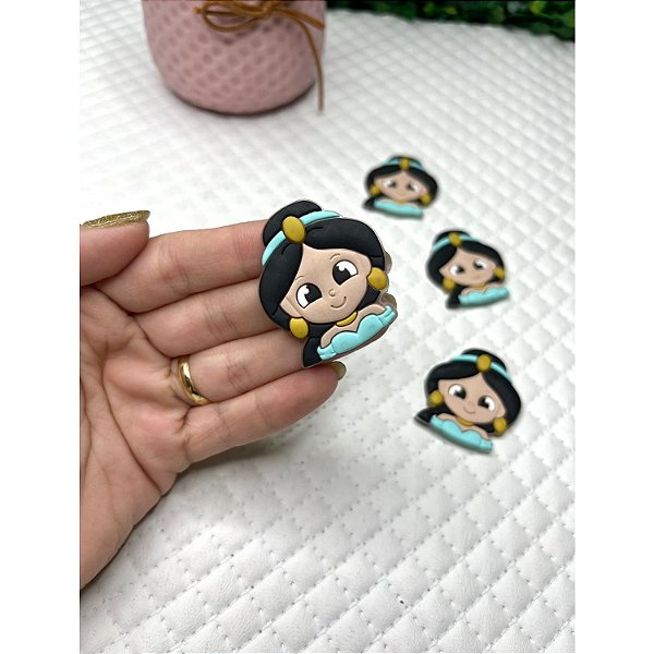 Aplique Emborrachado Princesa Jasmine - Unidade