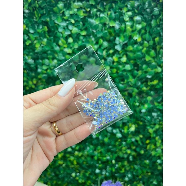 Chaton Strass Redondo para Colagem Base Reta - Furta Cor SS10