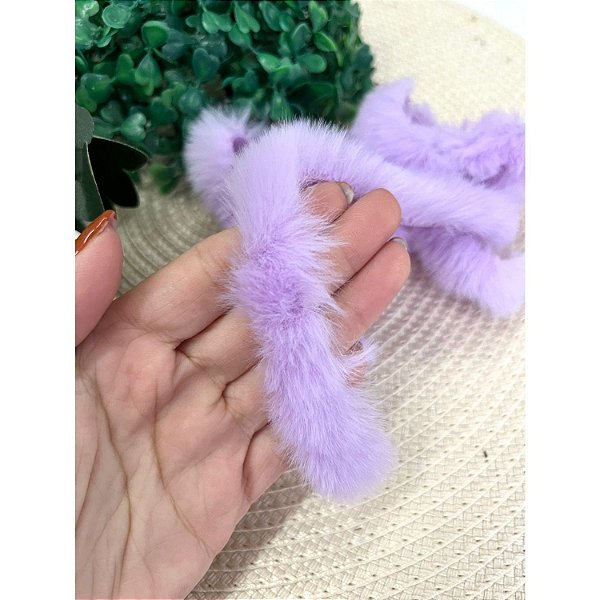 Pompom Bigode em Metro 05mm - Lilás - Metro
