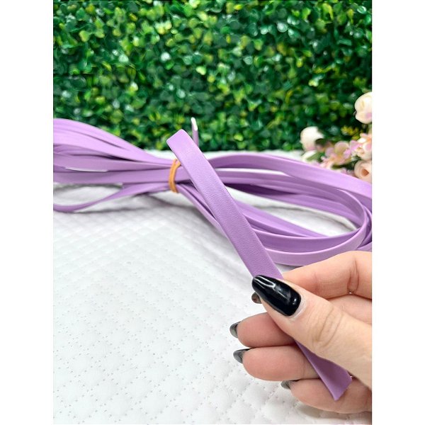 Tira de Napa Lilás 10mm - Metro