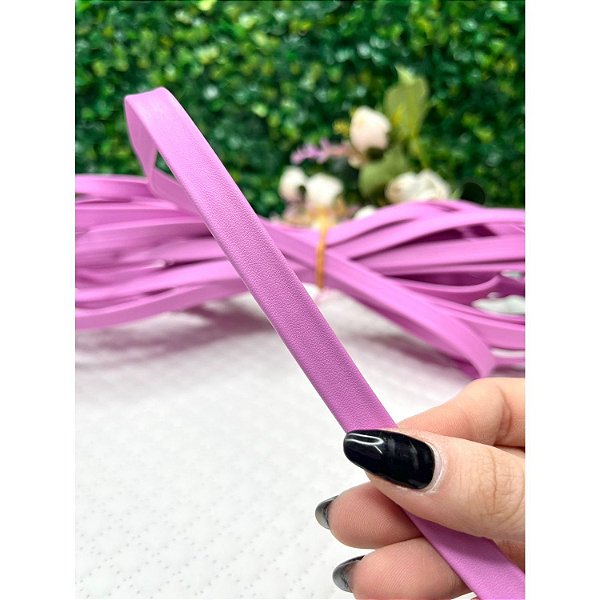 Tira de Napa Rosa Médio 10mm - Metro