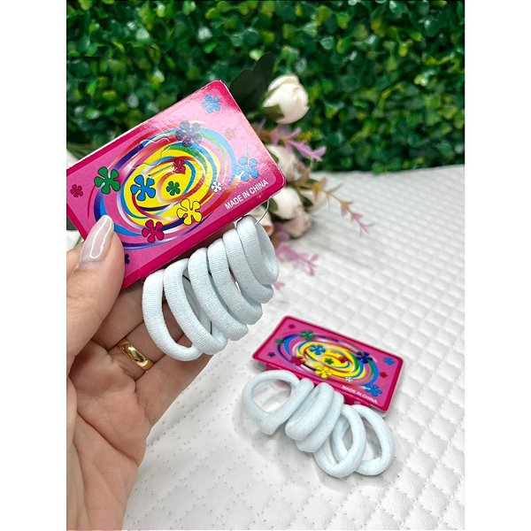 Rabicó Xuxinha (Tamanho Médio) Branco - 6 unidades