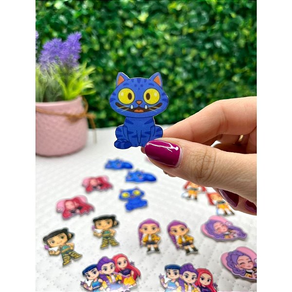 Aplique de Acrílico Guerreira do Kpop Derpy - Unidade