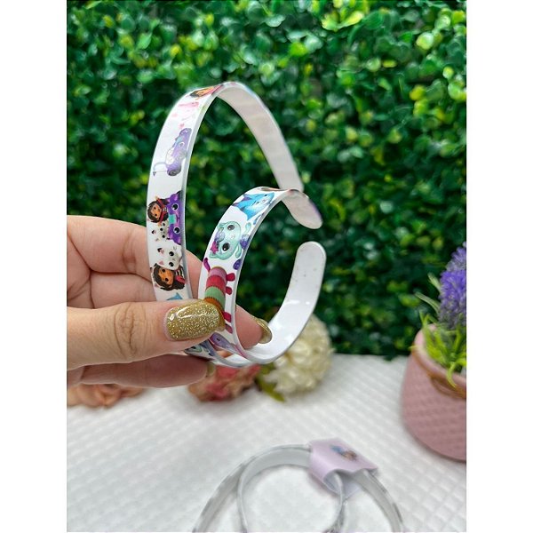 Kit de Tiara + Pulseira Casa Mágica da Gabby - 1 unidade cada