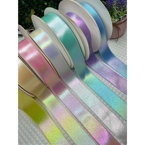 Fita Importada Lamê Metalizada 38mm - Metro