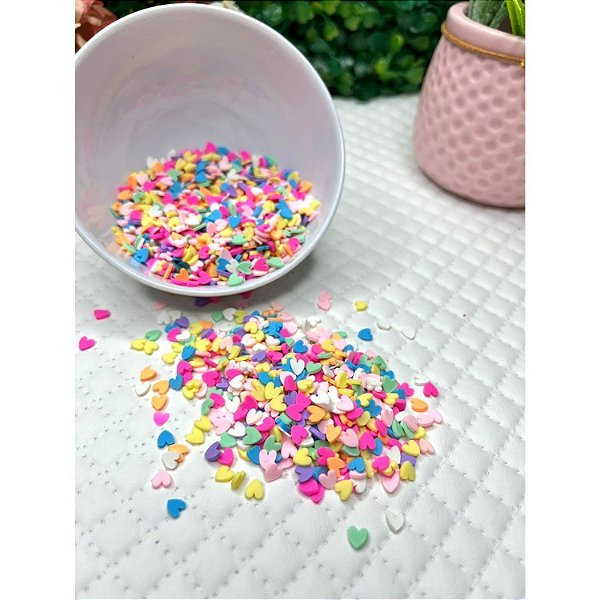 Coração em Fimo 10g