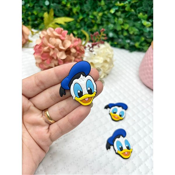 Aplique Emborrachado Pato Donalds Disney - Unidade