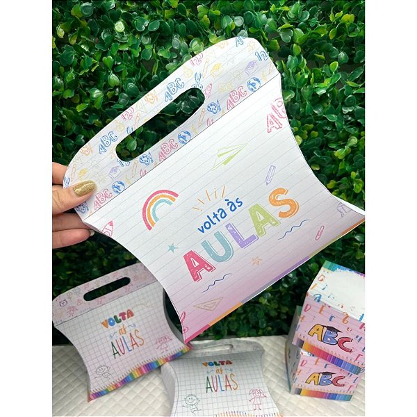 Caixa Almofada Escolar Tamanho M - Unidade