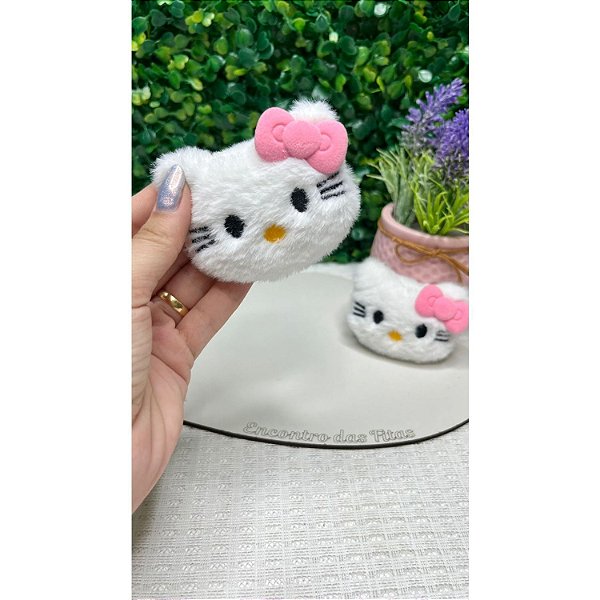 Aplique Hello Kitty de Pelúcia - Unidade