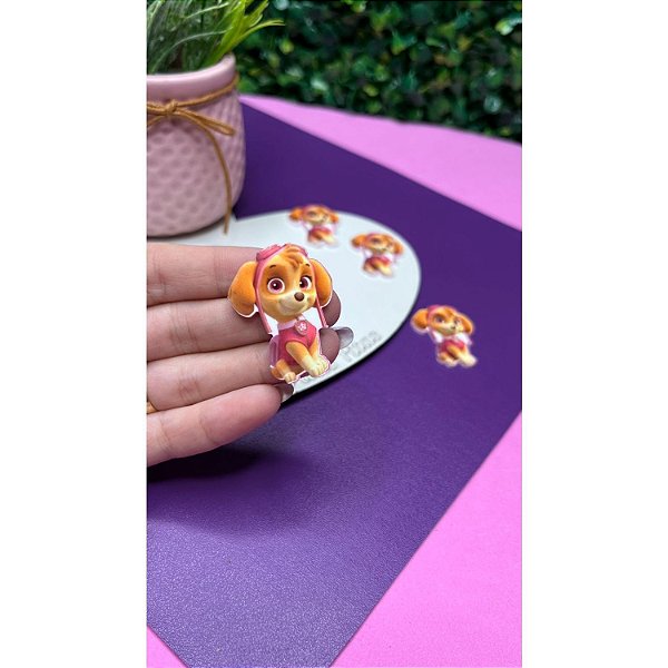 Aplique de Acrílico Skye Corpinho -Unidade