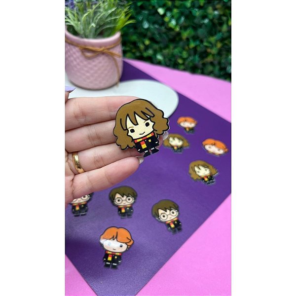 Aplique de Acrílico Hermione (Harry Potter) - Unidade