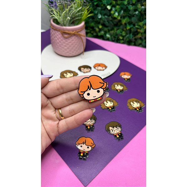 Aplique de Acrílico Rony Rostinho (Harry Potter) - Unidade