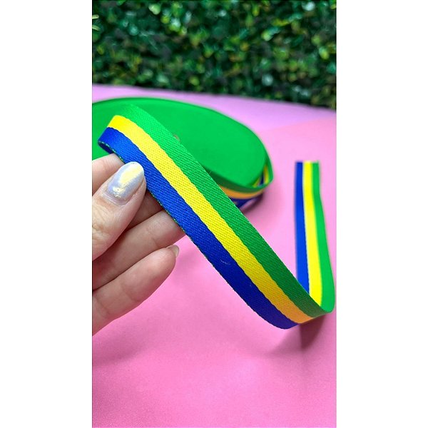 Fita Importada Cores do Brasil 20mm - Metro
