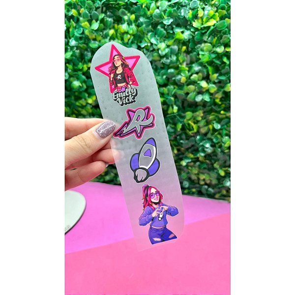 Termocolante dos Rosas Emilly Vick - Cartela