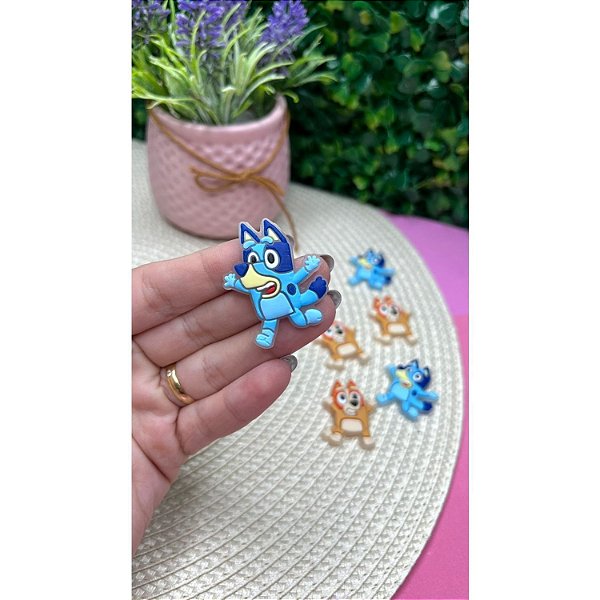Aplique Emborrachado Bluey Corpinho - Unidade