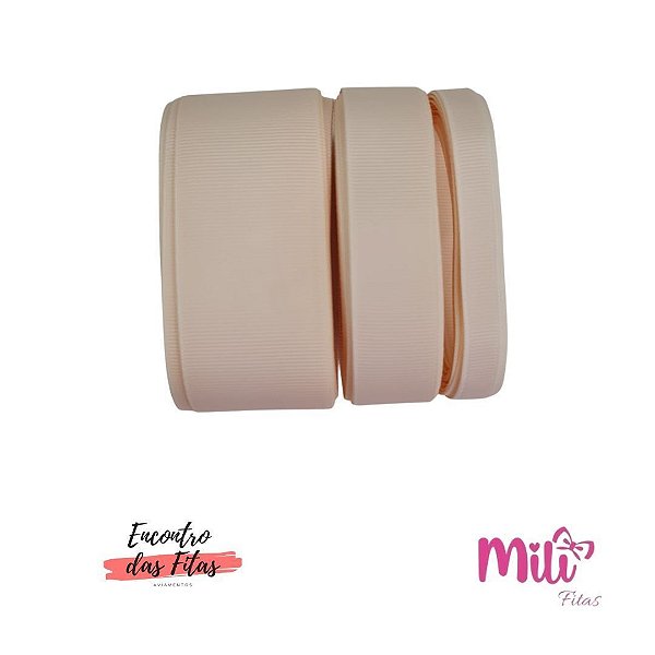 Fita de Gorgorão Mili Creme 815 - Metro