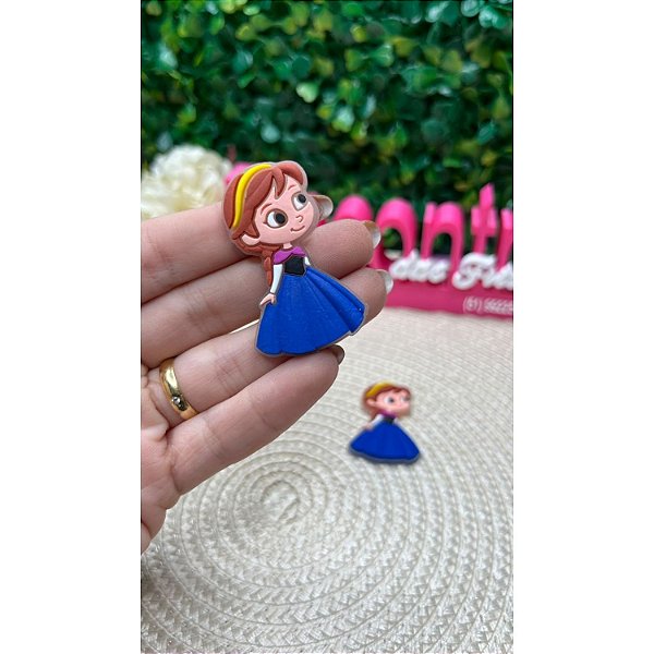 Aplique Emborrachado Princesa Ana (Frozen) - Unidade