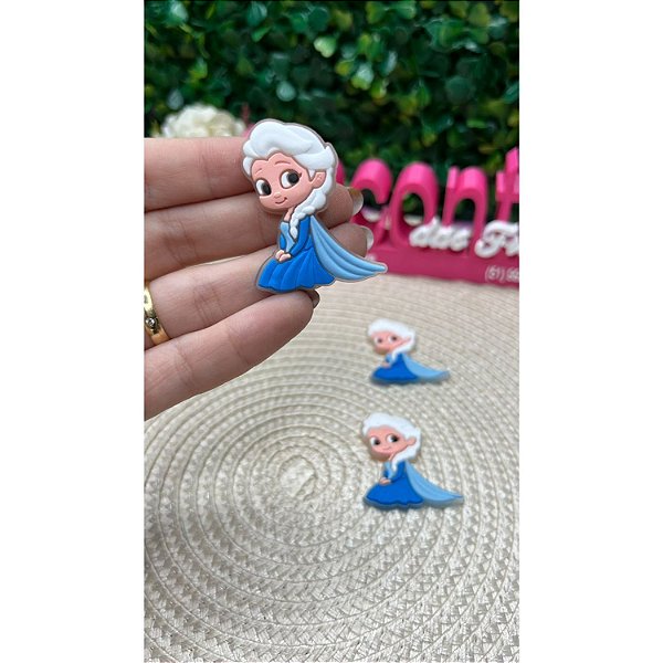 Aplique Emborrachado Princesa Elsa (Frozen) - Unidade