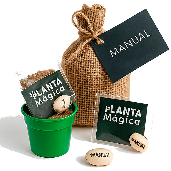 Kit Juta com Feijão Mágico Personalizado