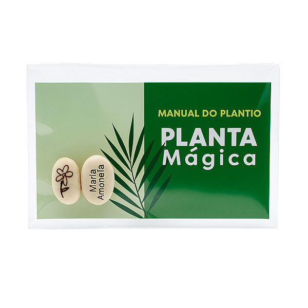 Kit Básico: Semente Mágica Personalizada com Manual de Plantio