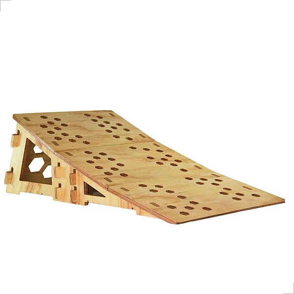 Rampa de Madeira Para Mountain Bike Mons Kicker Ramp