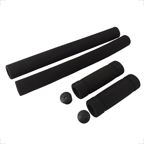 Conjunto Espumas de Guidão com Manoplas