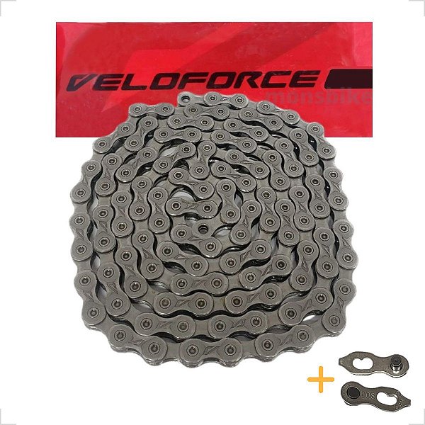 Corrente 10v Index Veloforce 116 Elos + Power Link