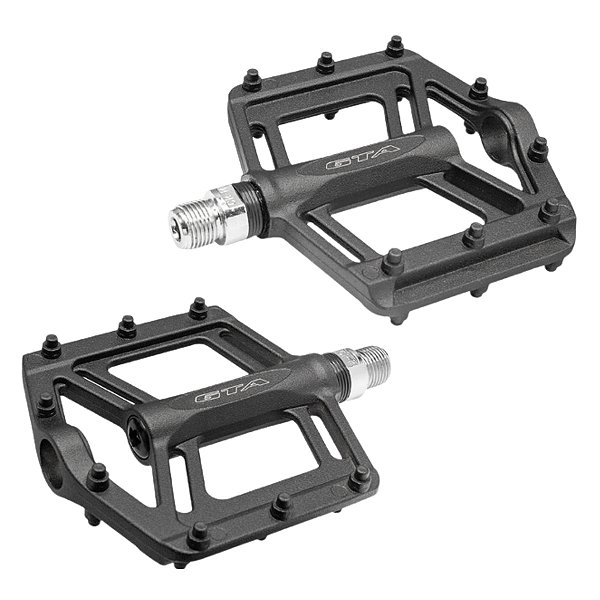 Pedal Plataforma Alumínio GTA Rosca Grossa 9/16 Bucha Du Rolamento Selado
