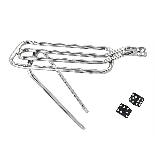 Bagageiro Garupa Bike Bicicleta Aro 20 A 26 Aço Tubular Mons