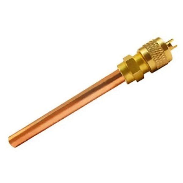 Válvula Serviço Refrigeração Schrader 1/4 100mm