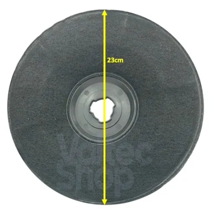 Filtro Carvão Coifa Ge Jenm1 Dage - 1 PEÇA 23Cm