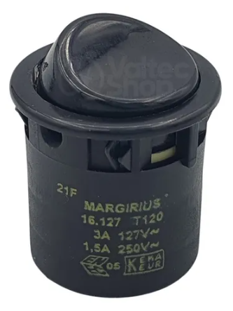 Interruptor Fogão Electrolux Pulsante 56STB 56STX 56TBE 56TXE 76STB 76STX 76TBE 76TXE 64500776 41016964