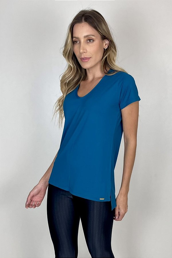 Blusa Fashion Seaward Ut. Cool Preto/Rosa/Azul/Cinza