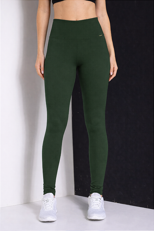 Calça Legging Suplex Seaward Preta/Verde/Azul Marinho/Rosa/Mescla