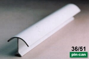 CANTONEIRA DE ALUMÍNIO BRANCO REDONDA