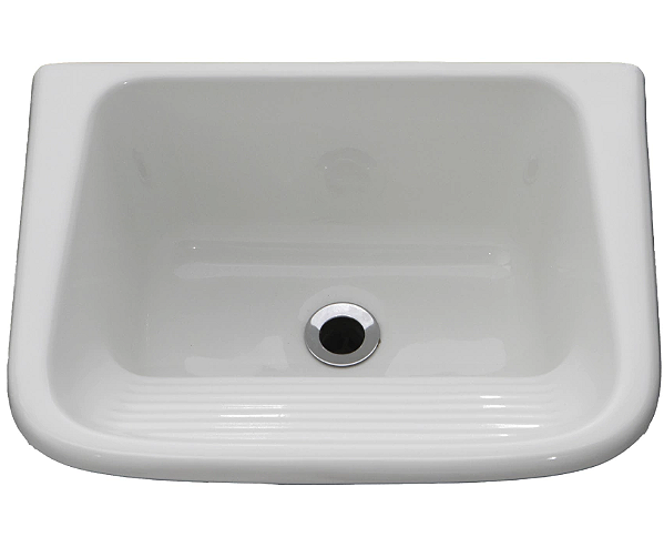 Tanque de Lavar Roupa 60x50 34 Litros Mármore Sintético - DECORALITA | T001