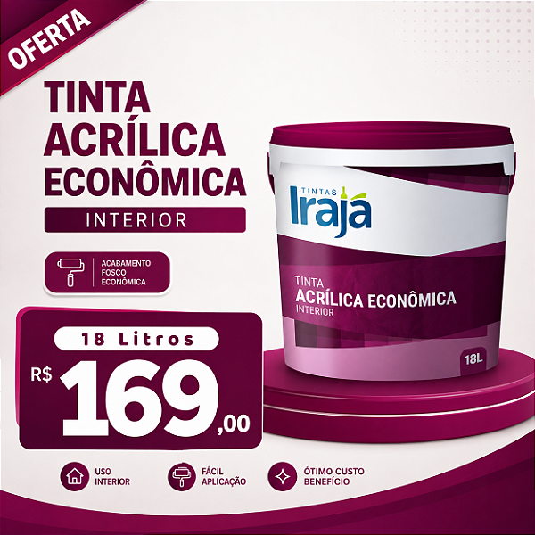 Tinta Irajá 18 Litros