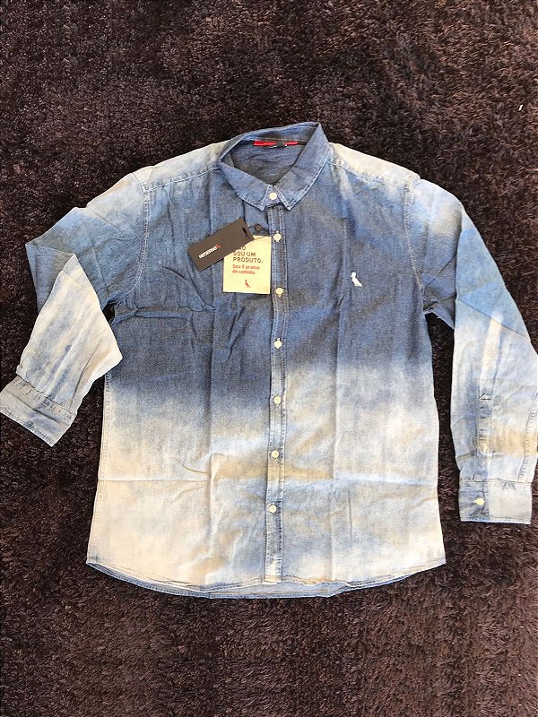 Camisa RSV Regular Sauipe índigo - GG - ÚLTIMO DISPONÍVEL