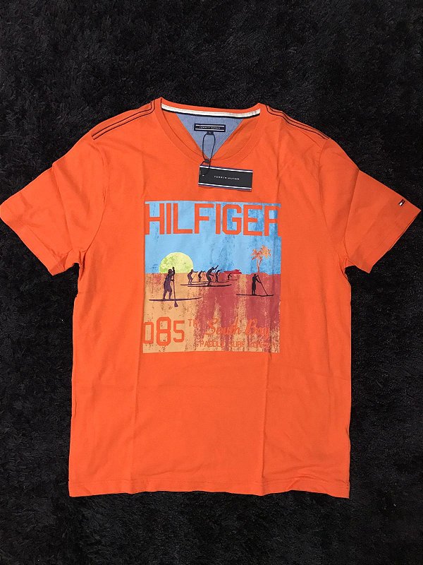 Camiseta TH Lester Tee - Laranja - XL/GG - ÚLTIMO DISPONÍVEL