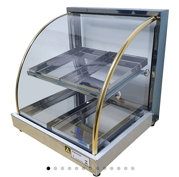 ESTUFA CURVA DUPLA C\ 04 BANDEJAS  LINHA LUXO SUPRITEC