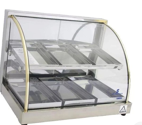 ESTUFA CURVA DUPLA C\ 06 BANDEJAS LINHA LUXO  SUPRITEC