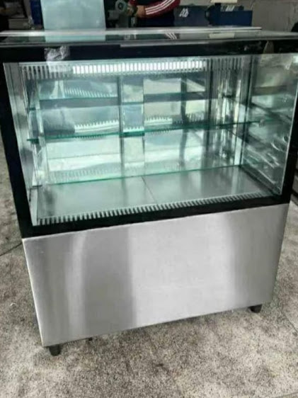 VITRINE SECA GOURMET INOX ESCOVADO 70X60X120