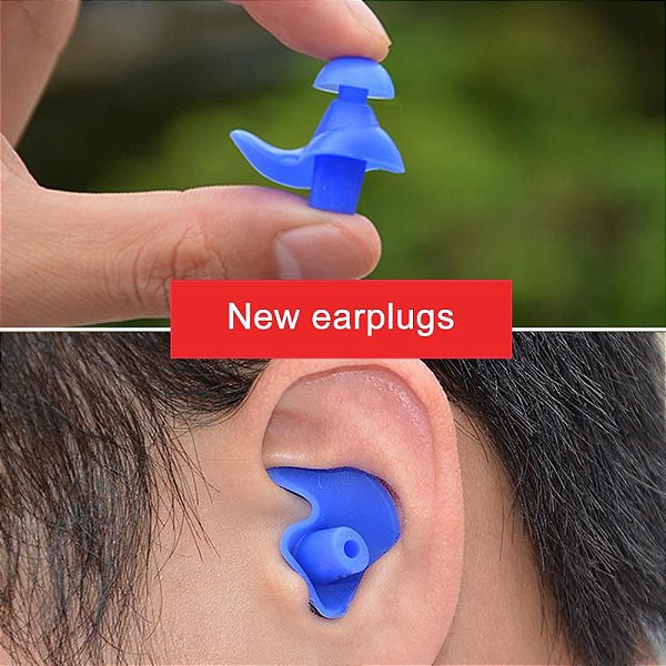 Protetor De Ouvido Auricular Para Natação Moldável Tampão Azul - Coisas Da  Fofa O Melhor Presente