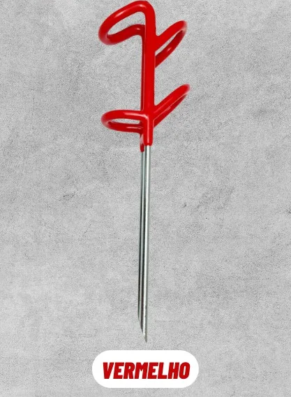 Suporte Emborrachado Piratamba Ø 6mm x 40 cm