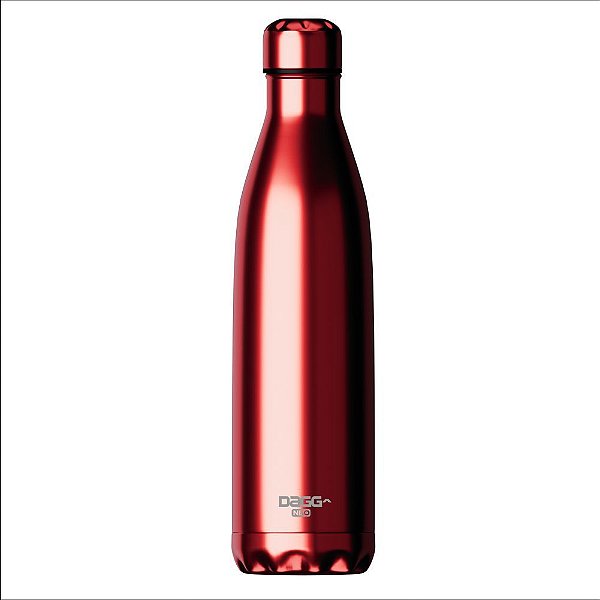 Garrafa Térmica Dagg Neo Em Aço Inox 550 ML Premium Vermelha