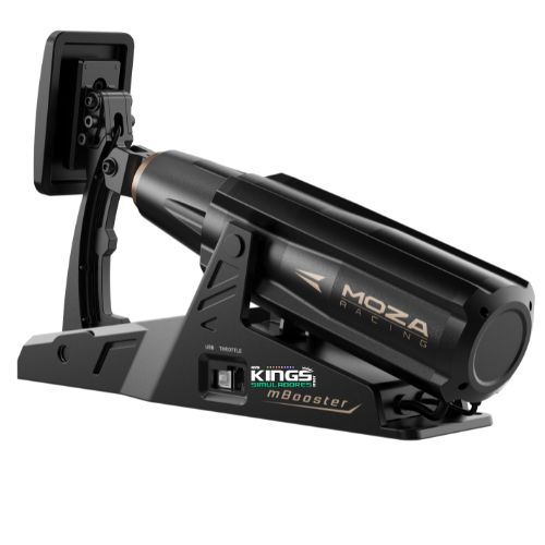 Pedal Ativo MOZA RACING mBooster com Feedback de Força Dinâmico