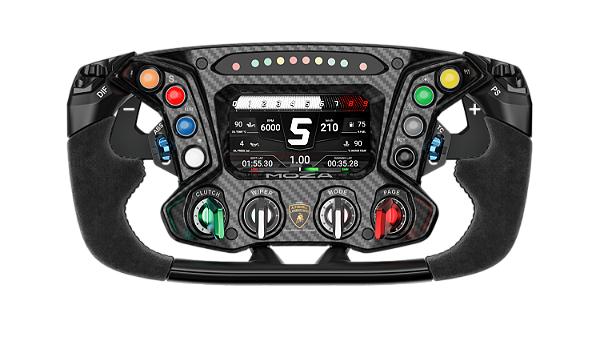 Volante MOZA Racing Lamborghini Essenza SCV12 - Licenciado Oficialmente