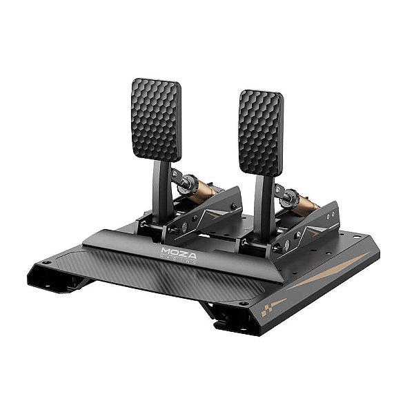 Moza Racing Crp2 - Pedaleira Acelerador E Freio Preto