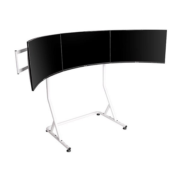 Suporte triplo para monitor Thermaltake - BRANCO