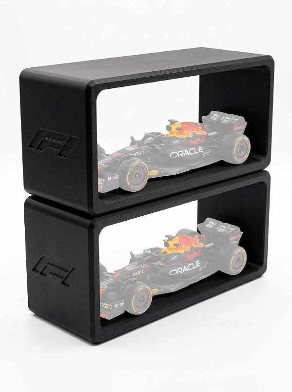 Suporte Organizador de Parede/Mesa para Miniaturas F1 (Escala 1:43)